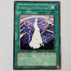 Special Hurricane - AST-084 - Rare - VLP - 1st ed - Yugioh - Ancient Sanctuary - Image 1