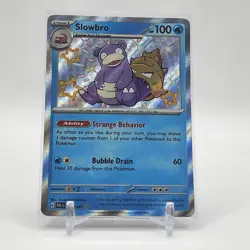 Slowbro - 117/091 - Baby Shiny - Paldean Fates - Pokemon Card - NM/M - Image 1