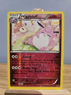 Wigglytuff 66/124 Reverse Holo Fates Collide Pokemon Card NM - Image 2
