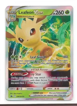 Leafeon VSTAR - Promo SWSH: Sword & Shield Promo Cards SWSH195 NM - Image 1