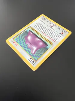 Ditto 3/62 Fossil Unlimited 1999 Pokemon Card Holo Rare NM - Image 5