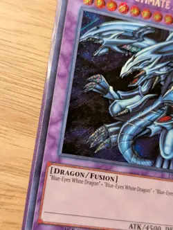 Yu-Gi-Oh Blue-Eyes Ultimate Dragon LCKC-EN057 Secret 1st Edition LP - Image 2