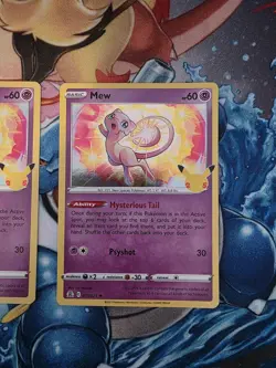 Pokemon TCG Mew 011/025 Holo Rare Card 25th Celebrations Edition x 6 - Image 3