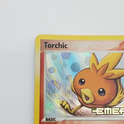 Torchic 69/106 EX Emerald 2005 Reverse Holo Foil Stamped Pokemon Card TCG - MP - Image 2