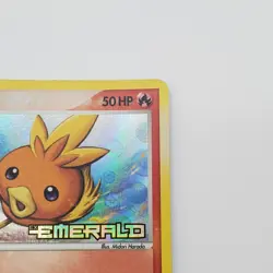 Torchic 69/106 EX Emerald 2005 Reverse Holo Foil Stamped Pokemon Card TCG - MP - Image 3