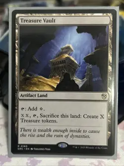 Treasure Vault - 180 - NM - Commander: Aetherdrift - MTG - Image 1