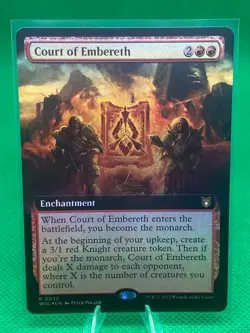 MTG Court of Embereth FOIL (Extended), WOC #032 - Image 1