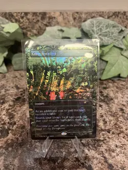 Crop Rotation HALO FOIL Encyclopedia Secret Lair MTG - Image 1