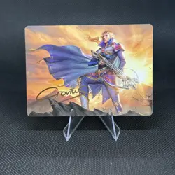 GOLD SIGNATURE Edgar, Master Machinist 27/53 Final Fantasy Art Series MTG - Image 1