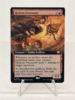 Hedron Detonator (Extended Art) #118 Commander: March of the Machine 250001 - Image 1