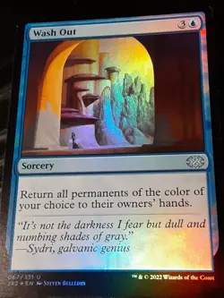 Wash Out FOIL , Double Masters 2022 , NM , MTG, FREE SHIPPING - Image 2