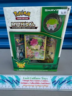 Pokemon Generations Mythical Pokemon Collection Shaymin Pin Box NEW Sealed - Image 1
