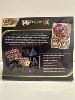 Pokemon TCG: Lucario Mega Evolution Elite Trainer Box ETB - Factory Sealed - Image 2