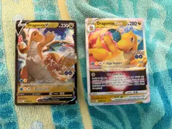 Dragonite V SWSH235 VSTAR SWSH236 BLACK STAR PROMO - Image 1