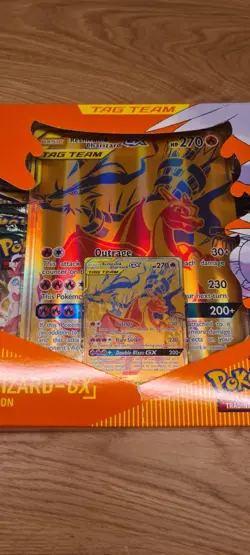Pokemon Reshiram & Charizard GX Tag Team Premium Collection Sealed - Image 5