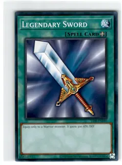 Yu-Gi-Oh! Legendary Sword Common LOB-EN040 Moderately Played Unlimited - Image 1