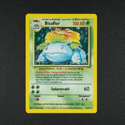 Bisaflor - Venusaur Pokemon Karte TCG WOTC 15/102 Rare Holo Base Basis-Set /N83 - Image 2