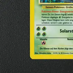 Bisaflor - Venusaur Pokemon Karte TCG WOTC 15/102 Rare Holo Base Basis-Set /N83 - Image 5