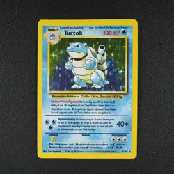 Turtok - Blastoise Pokemon Karte TCG WOTC 2/102 Rare Holo Base Basis-Set /T21 - Image 2