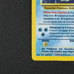 Turtok - Blastoise Pokemon Karte TCG WOTC 2/102 Rare Holo Base Basis-Set /T21 - Image 5