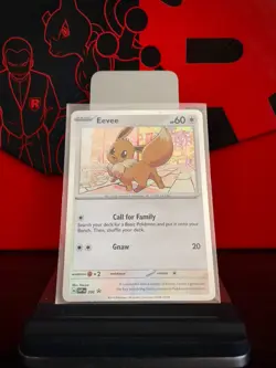 Eevee & Zarude Scarlet Violet SVP 199 200 Black Star Promo Destined Pokemon Tcg - Image 2