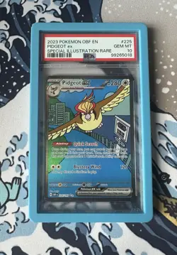 Pidgeot EX - 225/197 - Pokemon TCG - SV Obsidian Flames - SIR - PSA 10 - Image 2