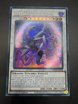 YUGIOH BYSTIAL DIS PATER PRISMATIC SECRET RARE NM MP24-EN084 - Image 1