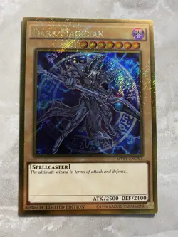 Yugioh - Dark Magician - MVP1-ENGV3 - Gold Secret Rare Limited Edition - Image 1