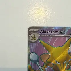 Pokemon Alakazam EX TCG Card 188/165 Sir Scarlet and Violet 151 Near Mint - Image 2