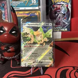 Squawkabilly EX 169/193 Paldea Evolved Pokemon Card, Near Mint Condition - Image 1