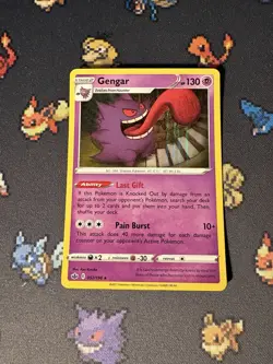Pokemon Cards Gengar 057/198 Holo Rare Chilling Reign - (NM) - Image 1