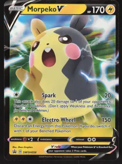 Morpeko V Promo SWSH: Sword & Shield Promo Cards SWSH056 NM - Image 1
