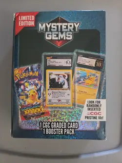 Pokemon Mystery Gems 1 CGC Graded Card & Booster Pack 2025 Limited Edition - Image 2