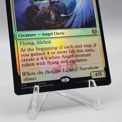 Magic the Gathering Valkyrie Harbinger Promo Foil KHM Commander Angel Cleric - Image 3