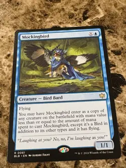 MOCKINGBIRD Magic MTG Bloomburrow - Image 1