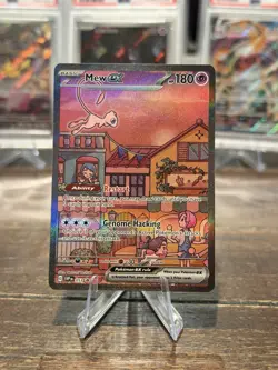 2024 Pokemon Scarlet & Violet Mew ex 053 Black Star Promo - Image 1