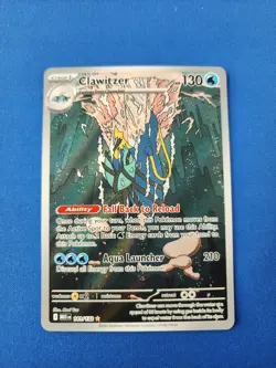 Pokemon TCG | Clawitzer # 141/132 Mega Evolution Full Art Illustration Rare NM - Image 1