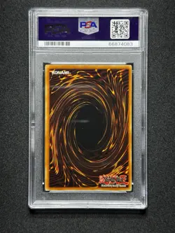 PSA 10 Yugioh Tri Horned Dragon LOB-000 Legend Of Blue Eyes REVERSE FOIL ERROR! - Image 2