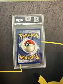 1999 POKEMON BASE SET UNLIMITED YELLOW CHEEKS #58 PIKACHU PSA 9 - Image 2