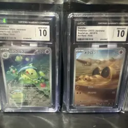 Pokemon Japanese Art Rare Slab Lot Of 5 All Graded 10 - Image 2
