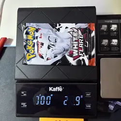 EXTREMELY HEAVY Pokemon TCG S&V White Flare Booster Pack (22.90 g!) - Image 1