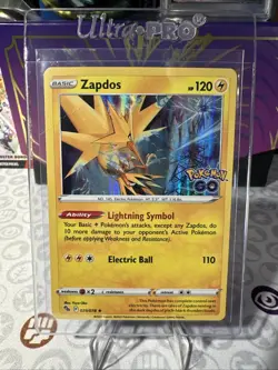 Zapdos 029/078 Pokemon TCG: Pokemon Go Holo Rare NM/M - Image 1