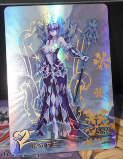 Ice Queen Monster Girl Encyclopedia Goddess Story Waifu Card Foil SSR MG-018 - Image 1