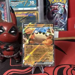 Klawf EX 120/197 S&V Obsidian Flames - Double Rare Half Art- Pokemon TCG Card NM - Image 1