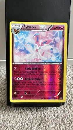 Pokemon Card Sylveon 72/111 XY - Furious Fists Reverse Holo - Image 1