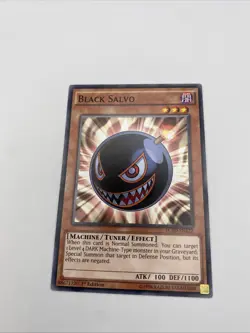 LC5D-EN222 Black Salvo Common 1st Edition Yugioh Card - Image 1