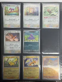 Pokemon 151 Complete Reverse Holo Set 153 Cards - Image 3
