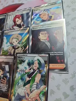 Lot Of 17 Pokemon Trainer & Supporter Cards Full Art Pokemon Cards TCG - Image 3