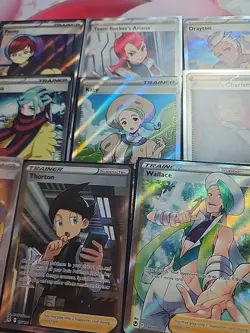 Lot Of 17 Pokemon Trainer & Supporter Cards Full Art Pokemon Cards TCG - Image 4