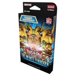 Yu-Gi-Oh the infinite forbidden 3-booster tuckbox sealed box in stock - Image 1